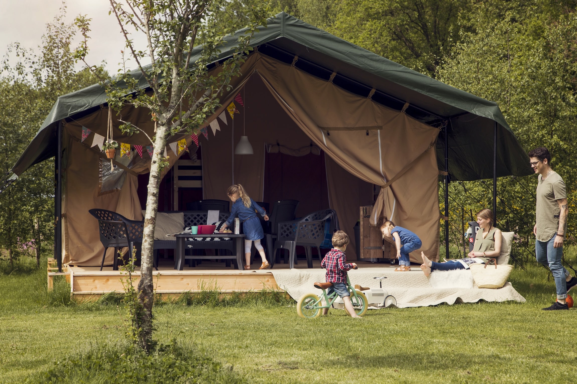 Safaritenten huren Drenthe