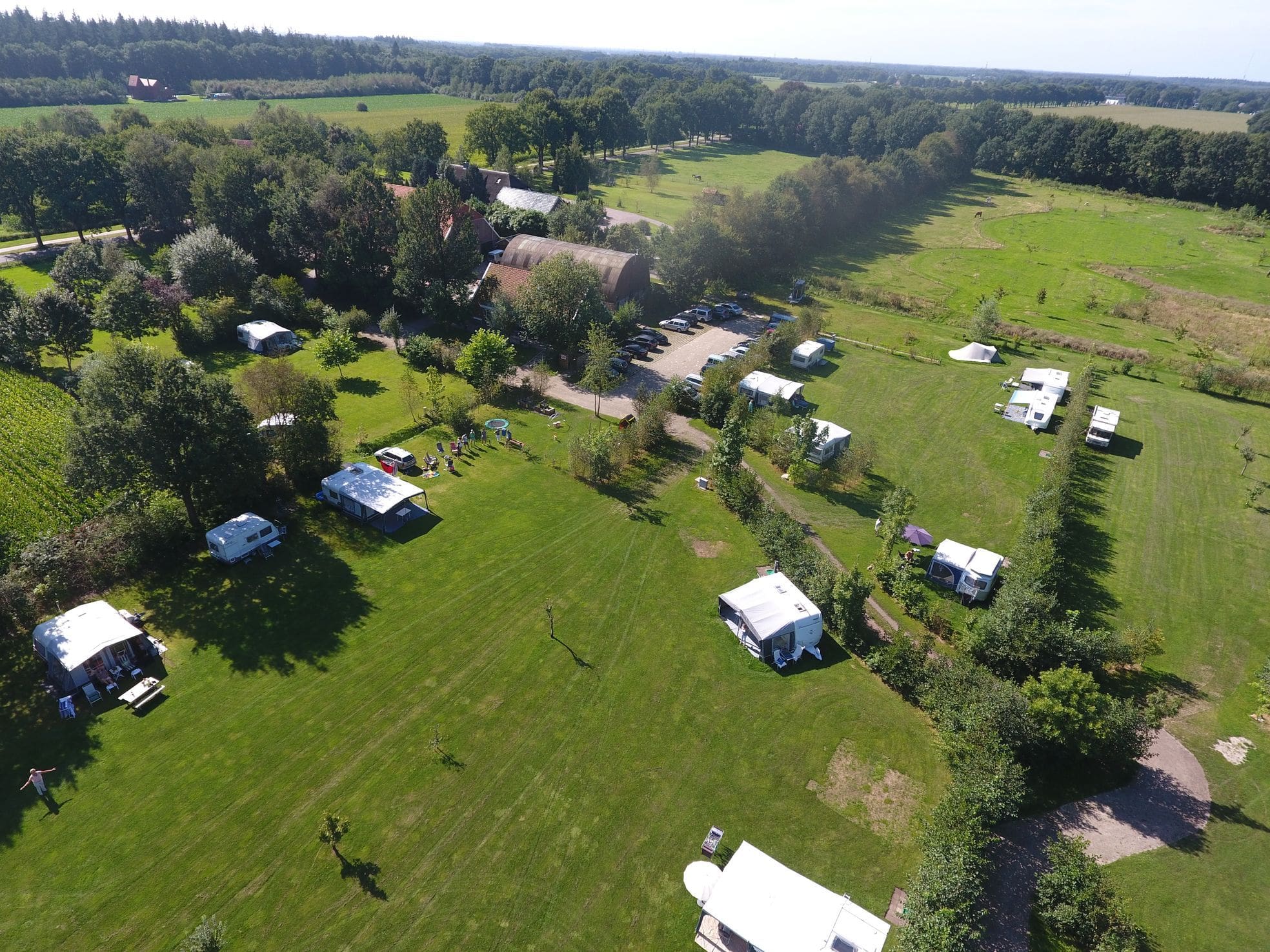 Kamperen Drenthe op camping Tikvah.