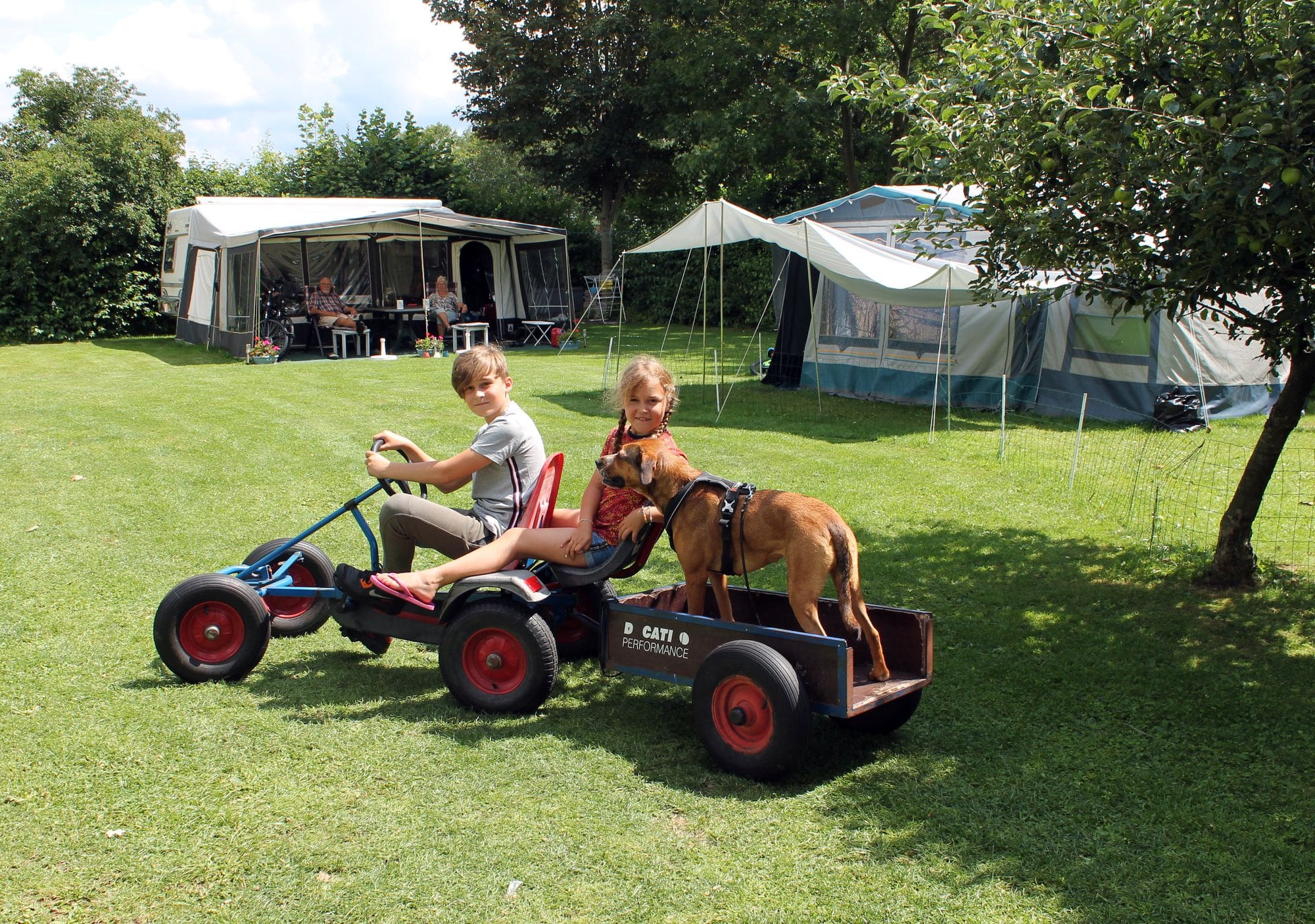 Vindt camping Drenthe met hond bij Tikvah